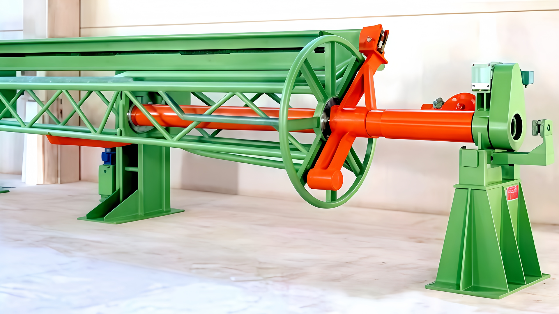 Hoe kan de Wire Pay-off Machine geschikt zijn voor grote spoelen of spoelen, terwijl de insteltijd en arbeidsvereisten worden geminimaliseerd?